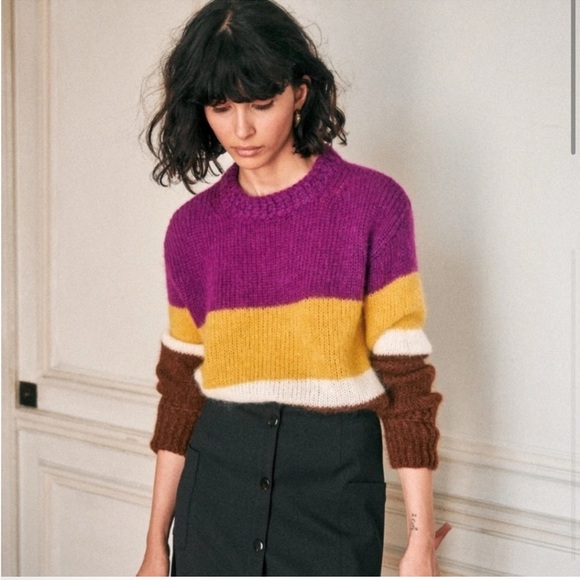 🇫🇷Rare Sézane Chuck Sweater Jumper - Picture 5 of 13